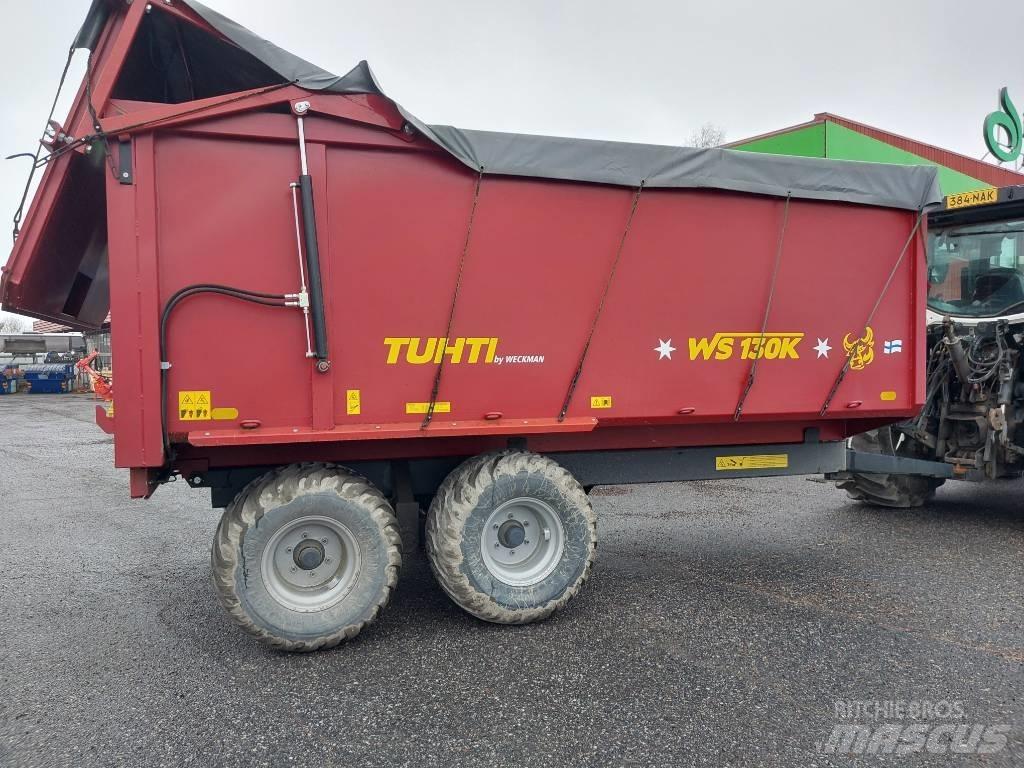 Tuhti WS 130K Gabona átrakó kocsik
