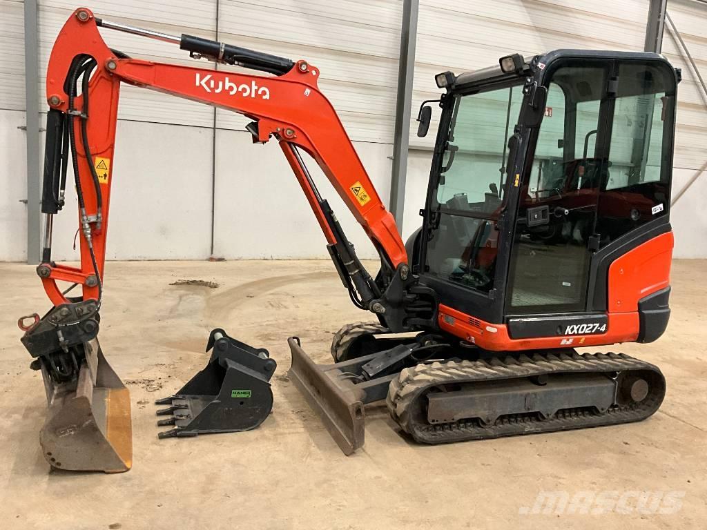 Kubota KX 027-4 HI Mini kotrók < 7t