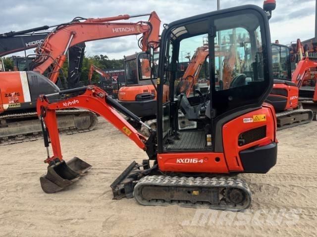 Kubota KX 016-4 Mini kotrók < 7t