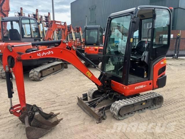 Kubota KX 016-4 Mini kotrók < 7t