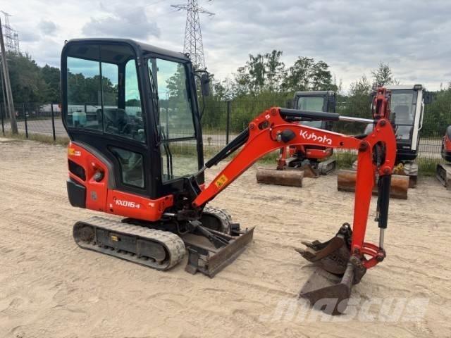 Kubota KX 016-4 Mini kotrók < 7t