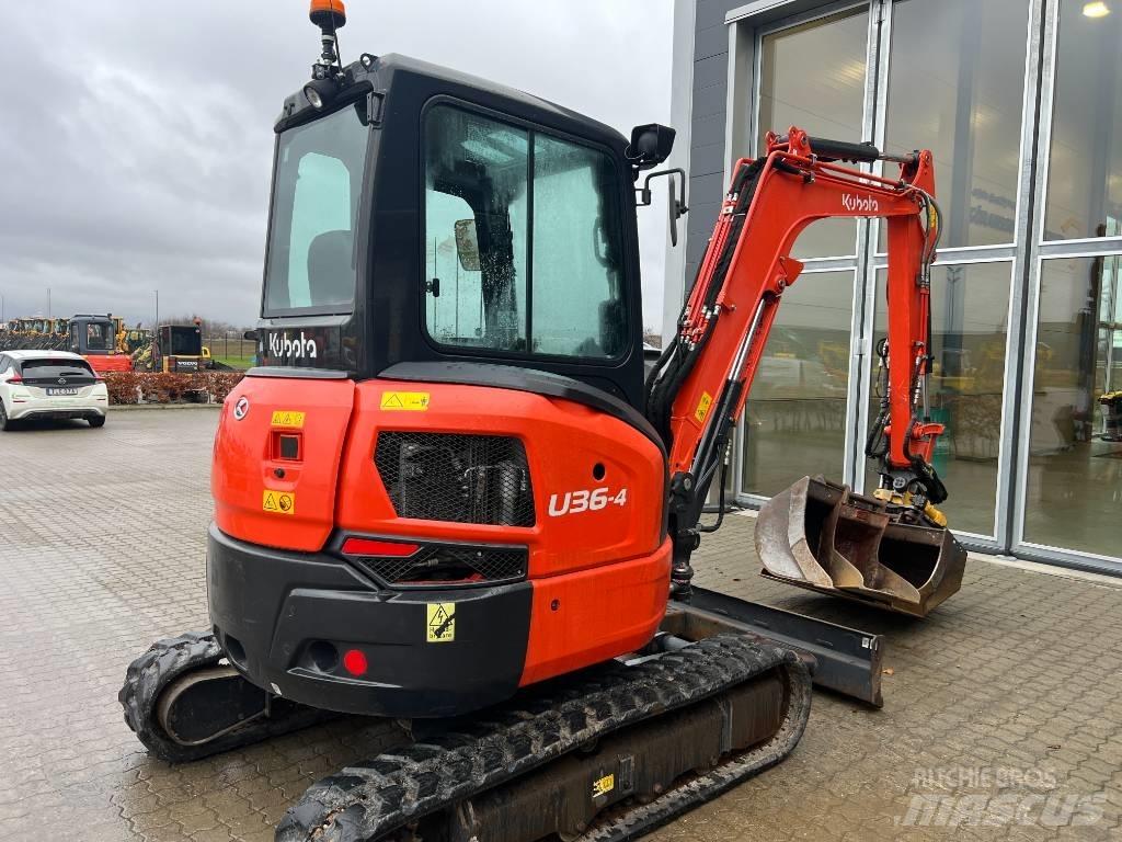 Kubota U 36-4 Mini kotrók < 7t
