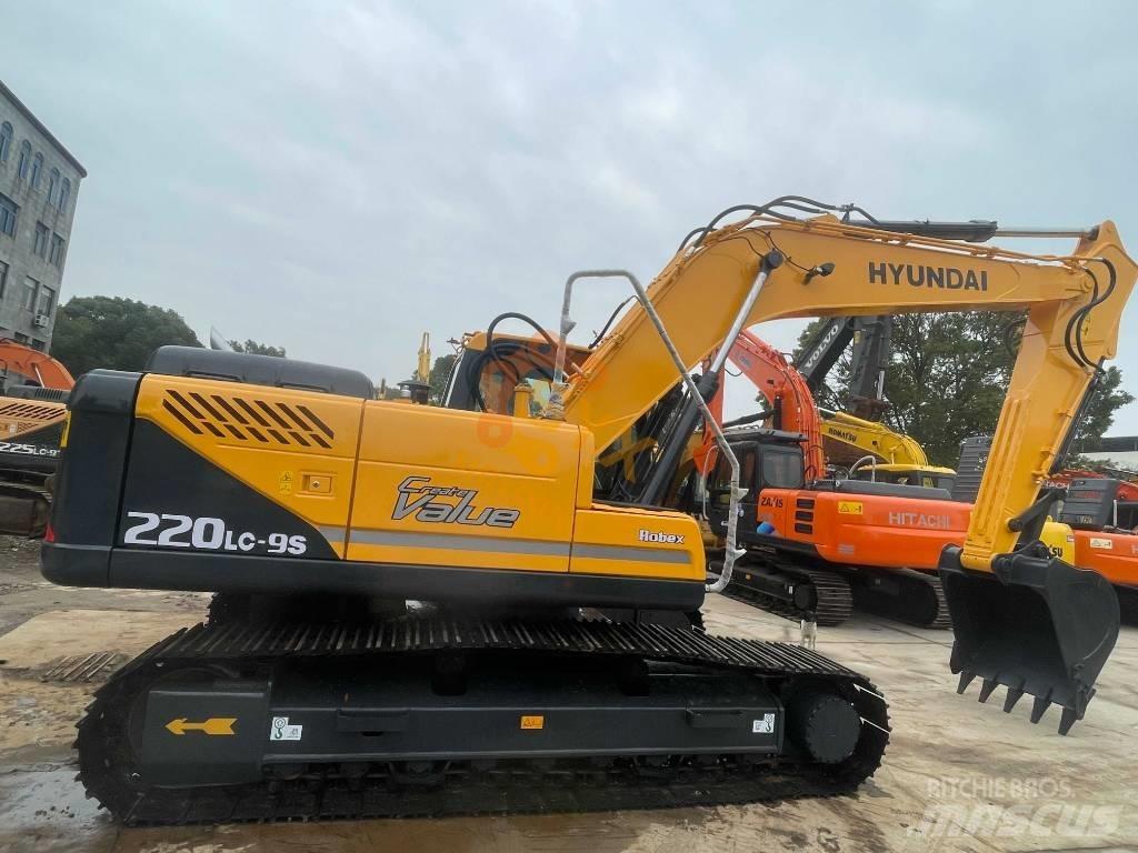 Hyundai Robex 225 Lánctalpas kotrók