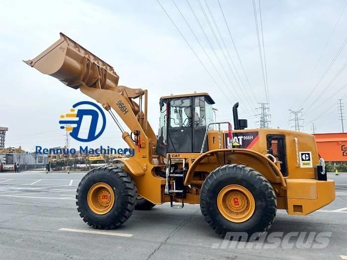 CAT 966H Gumikerekes homlokrakodók