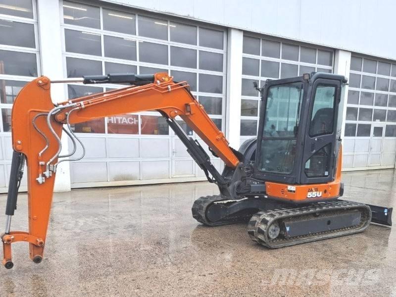 Hitachi ZX 55 U-6 Mini kotrók < 7t