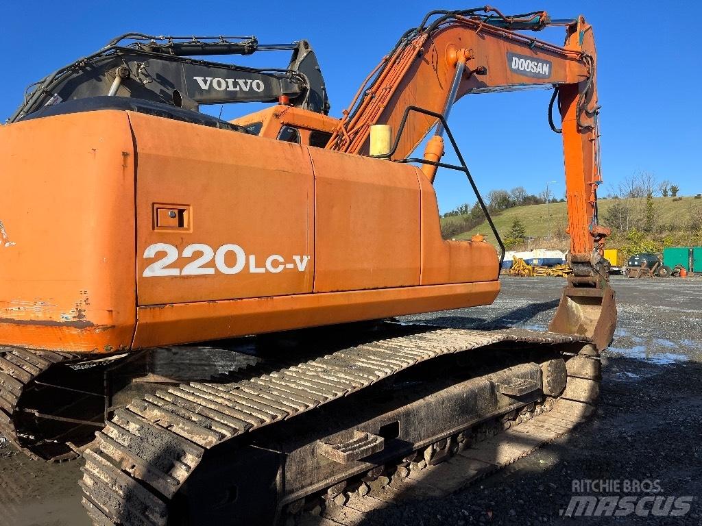 Doosan DX 220 Lánctalpas kotrók