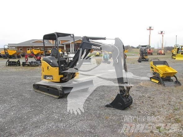 John Deere 26G Mini kotrók < 7t