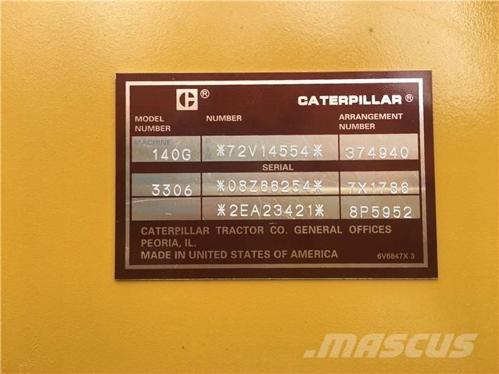 CAT 140 G Gréderek