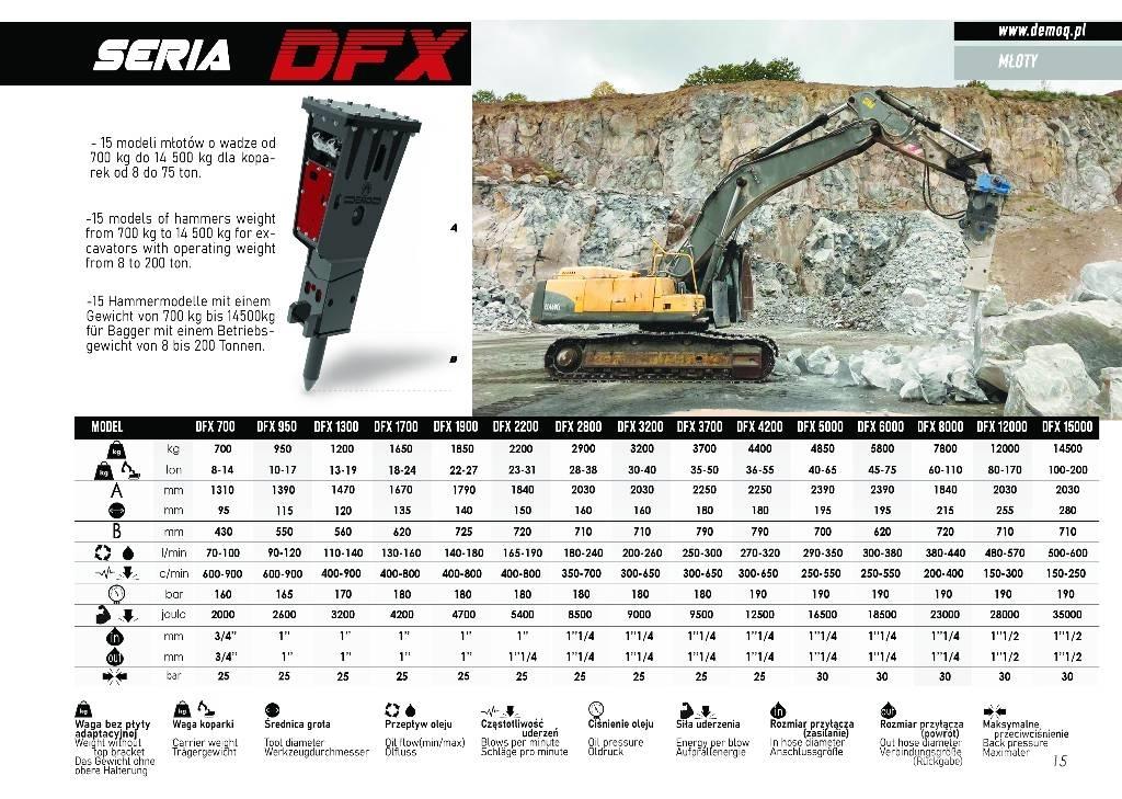  DEMOQ DFX2200 Fejtőgépek