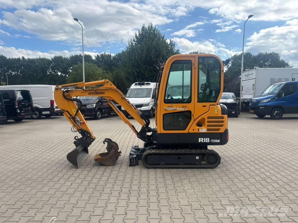 Hyundai Robex 18-9AK Mini kotrók < 7t