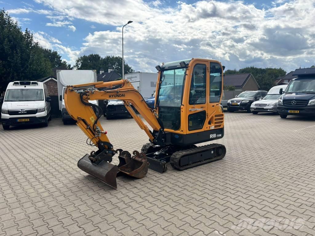 Hyundai Robex 18-9AK Mini kotrók < 7t