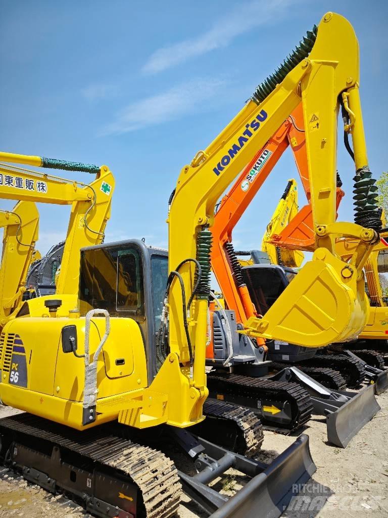 Komatsu PC 56-7 Mini kotrók < 7t