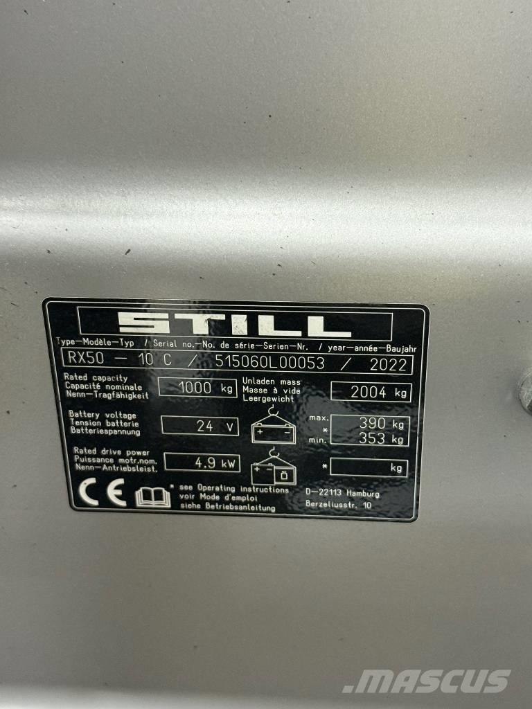 Still RX 50-10 Elektromos targoncák