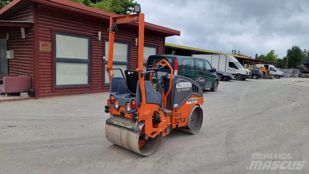 Hamm HD 8 VV Ikerdobos hengerek