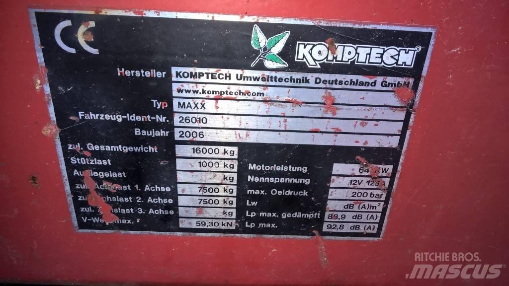 Komptech Maxx Mobil szűrők