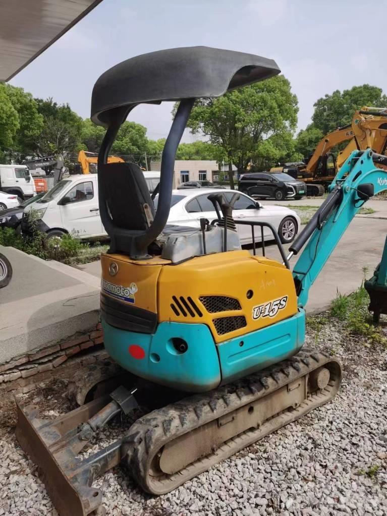 Kubota U 15 Mini kotrók < 7t
