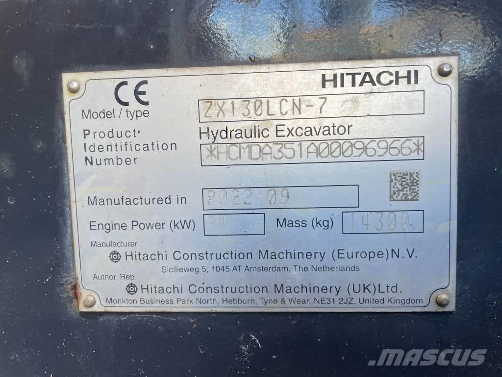 Hitachi ZX 130 LCN-7 Lánctalpas kotrók