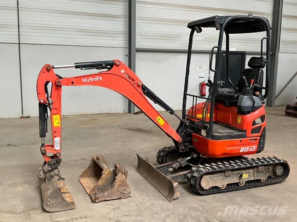 Kubota U 17-3 A Mini kotrók < 7t