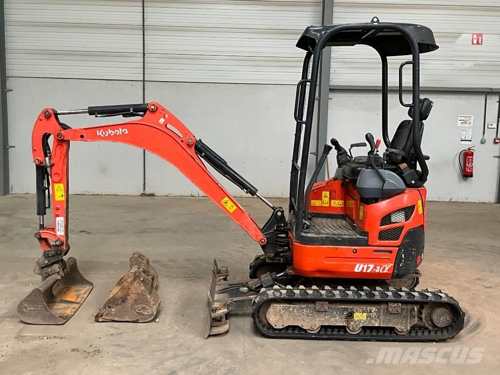 Kubota U 17-3 A Mini kotrók < 7t