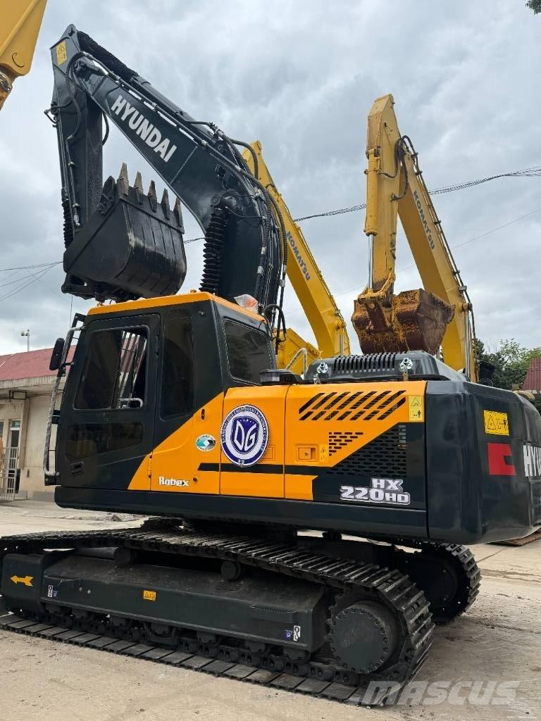 Hyundai HX220HD Lánctalpas kotrók