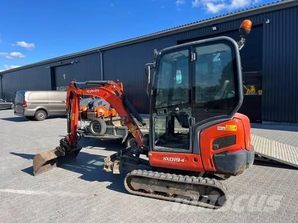 Kubota KX 19-4 Mini kotrók < 7t