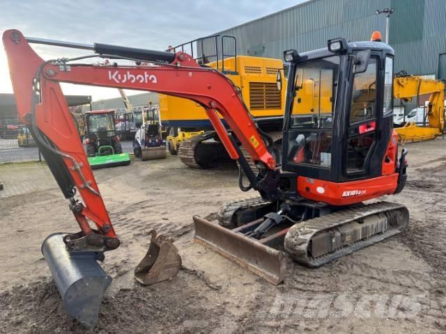 Kubota KX 101-3 Mini kotrók < 7t