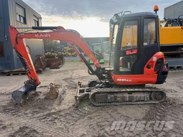 Kubota KX 101-3 Mini kotrók < 7t