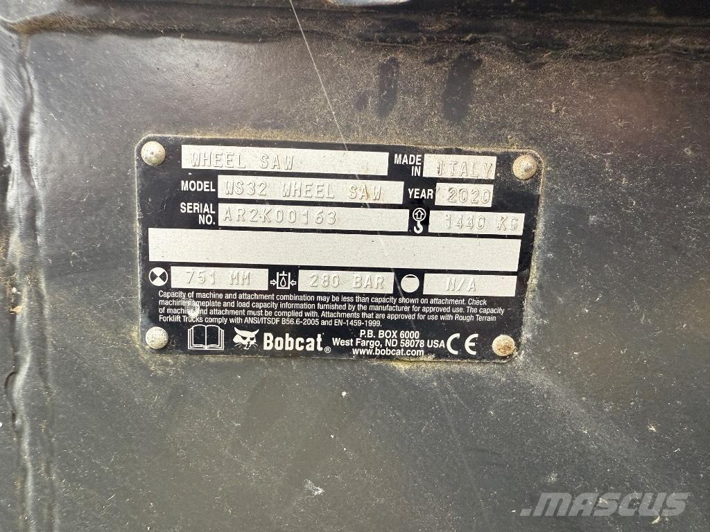 Bobcat WS 32 Egyéb alkatrészek