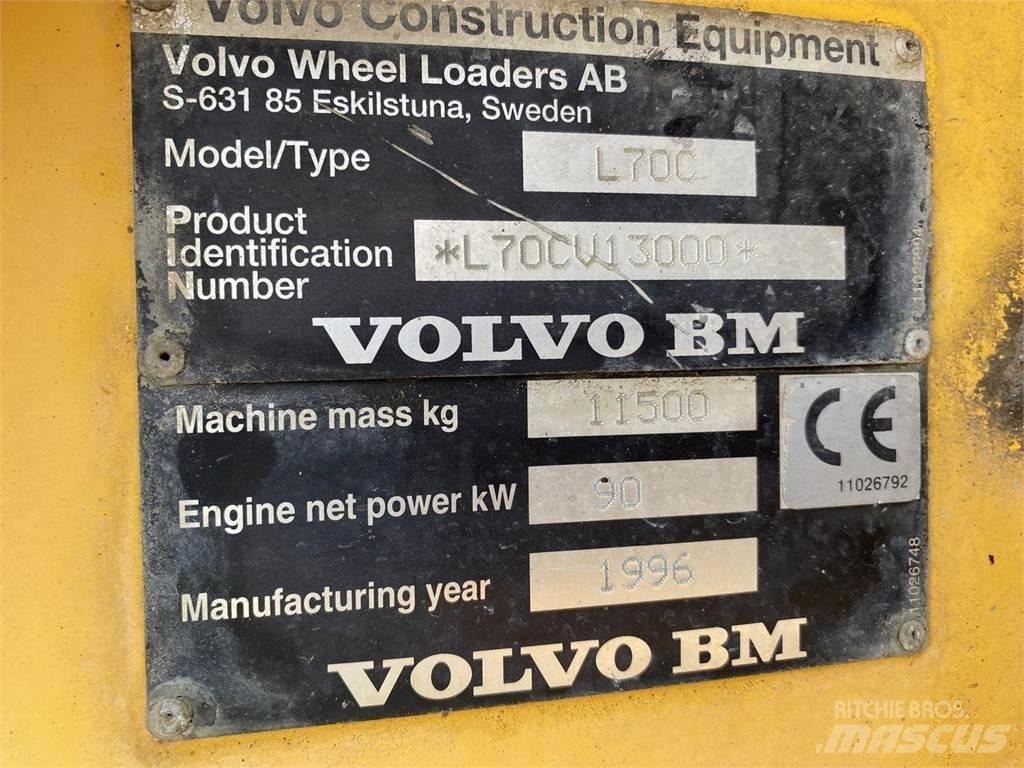 Volvo L70C Gumikerekes homlokrakodók