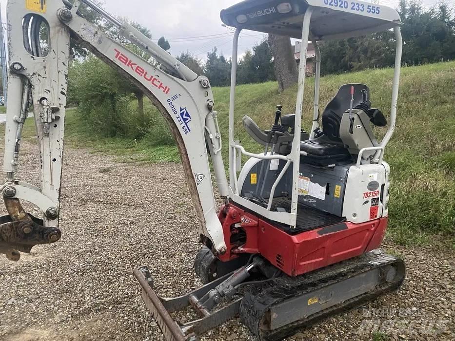 Takeuchi TB 215 R Mini kotrók < 7t