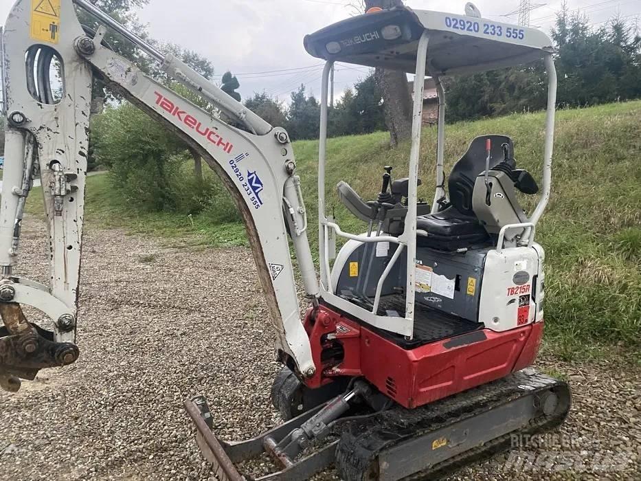 Takeuchi TB 215 R Mini kotrók < 7t