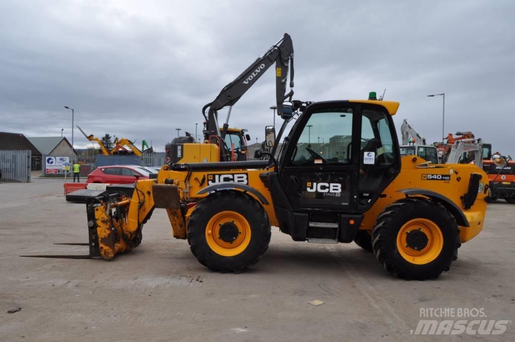 JCB 540-140 Teleszkópos rakodók