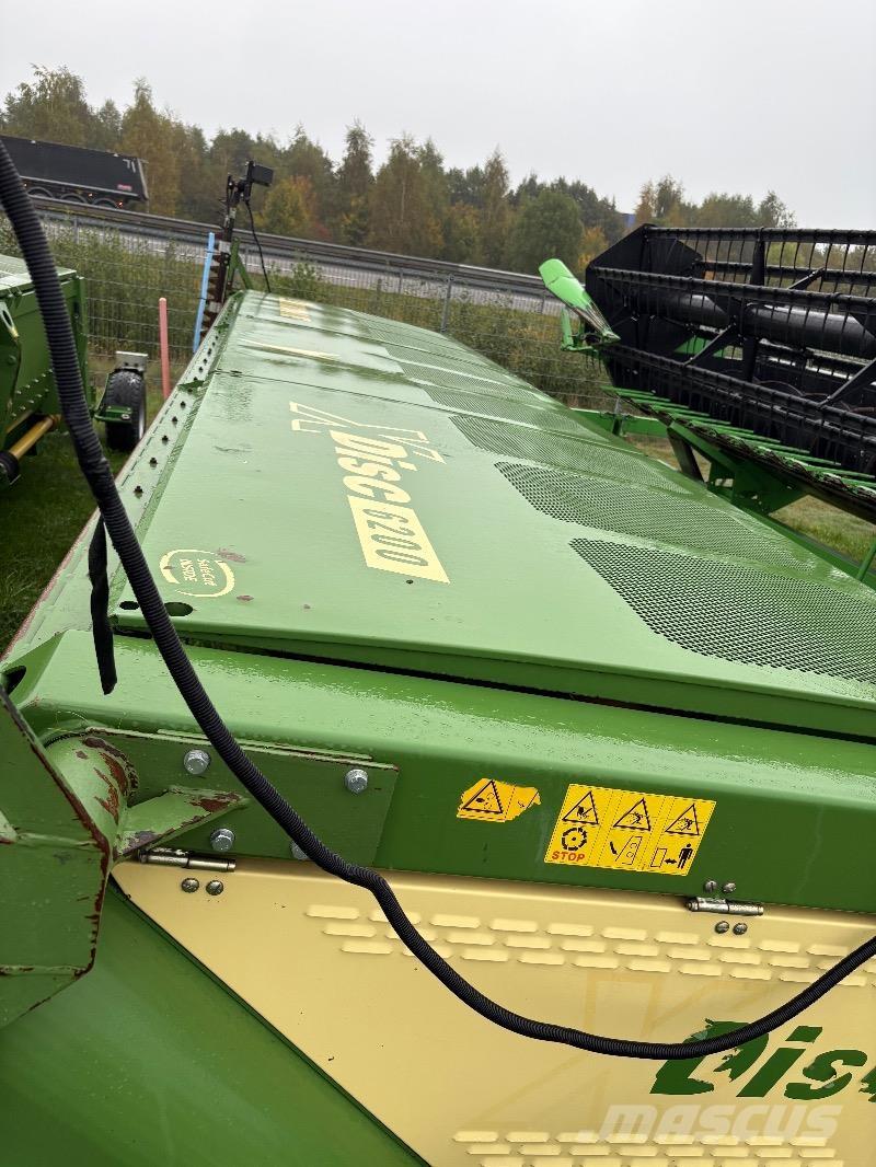 Krone X-Disc 6200 Betakarító fejek
