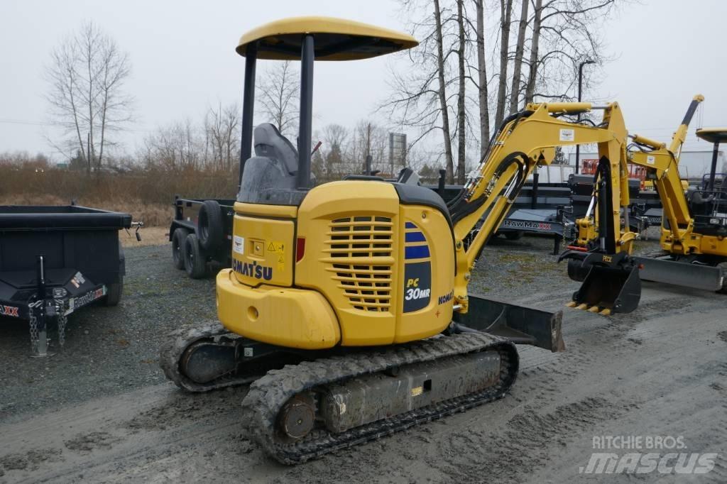Komatsu PC30MR-5 Mini kotrók < 7t