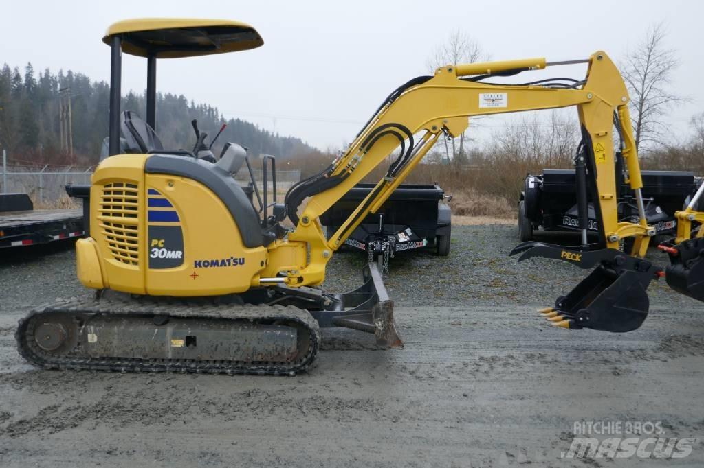 Komatsu PC30MR-5 Mini kotrók < 7t