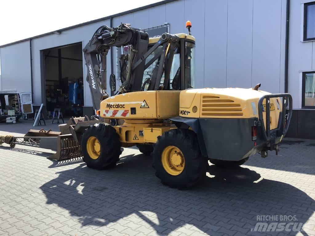 Mecalac 12 MXT Gumikerekes kotrók