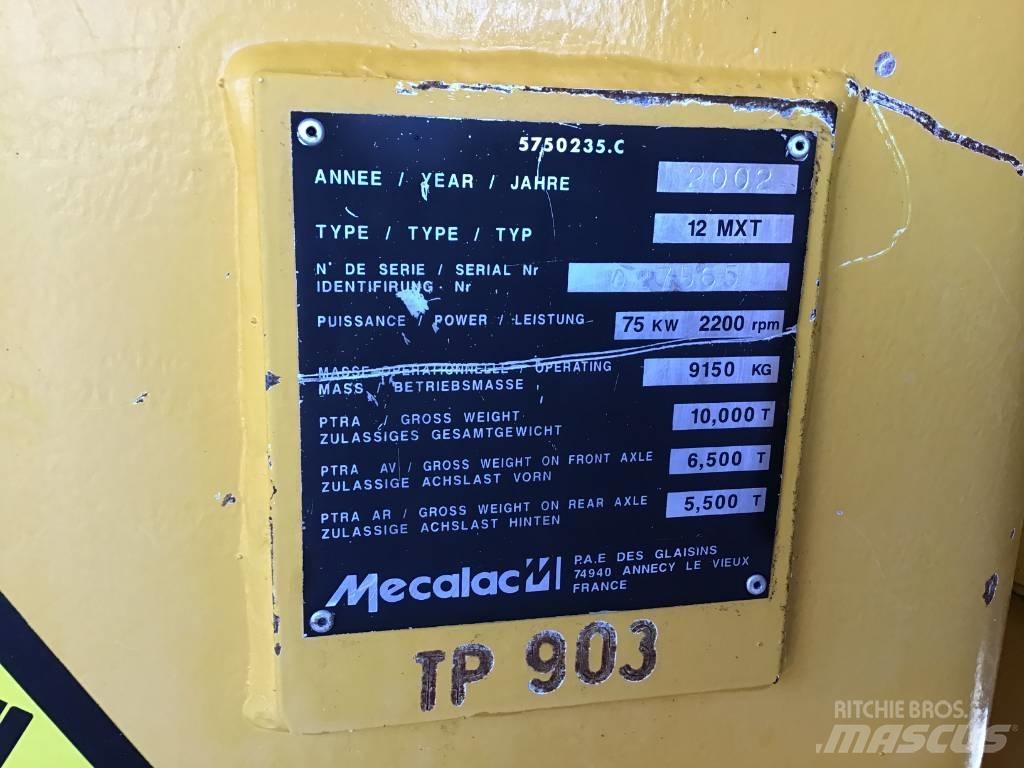 Mecalac 12 MXT Gumikerekes kotrók