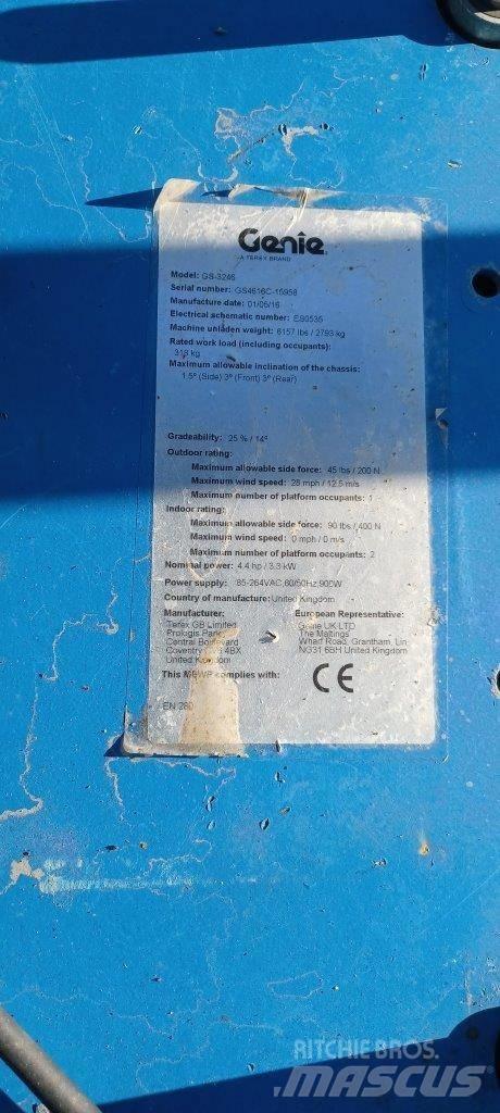 GENIE GS3246 Ollós emelők