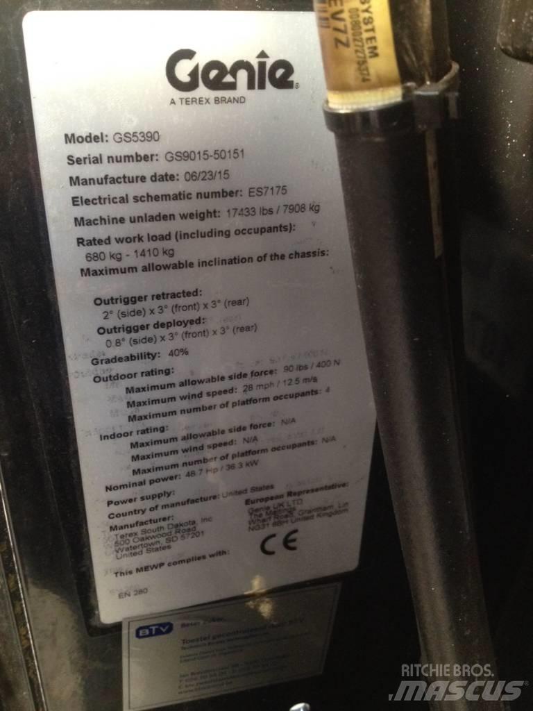 Genie GS 5390 Ollós emelők
