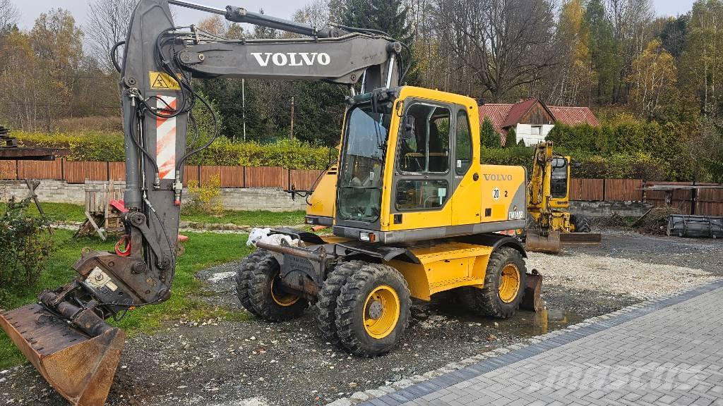 Volvo EW 140 B Gumikerekes kotrók