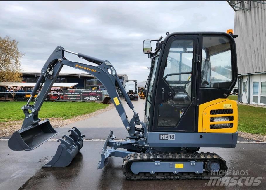Eurotrac HE 18 Mini kotrók < 7t