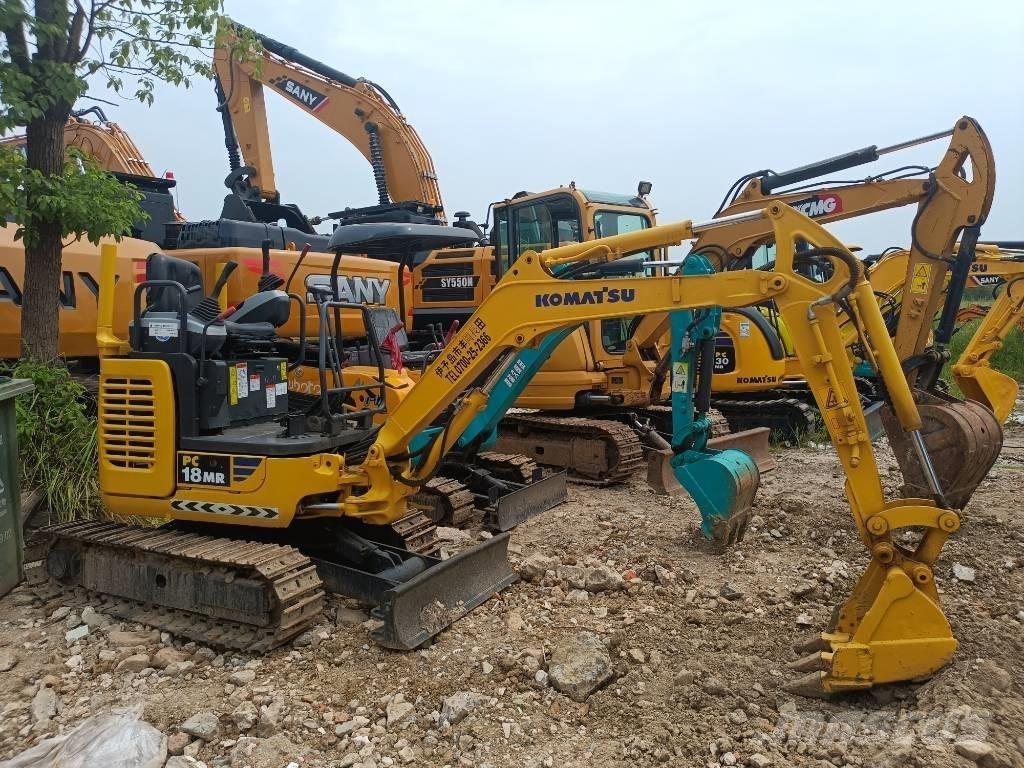 Komatsu PC 18 Lánctalpas kotrók