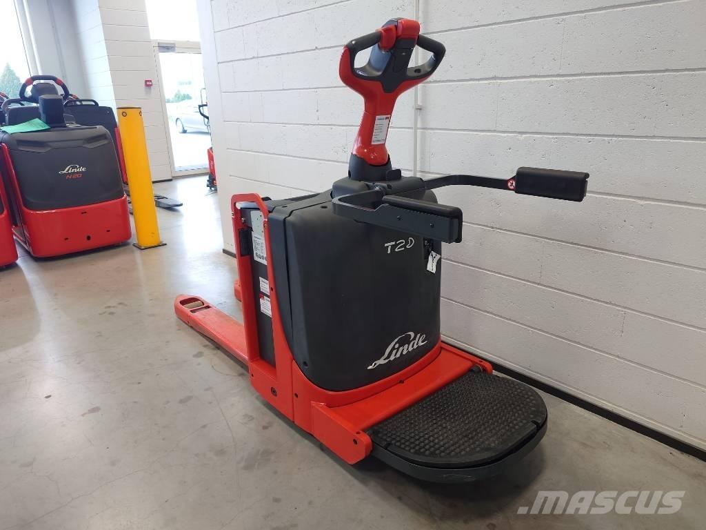 Linde T20P/1151 Vezetőállásos alacsony emelőkocsi