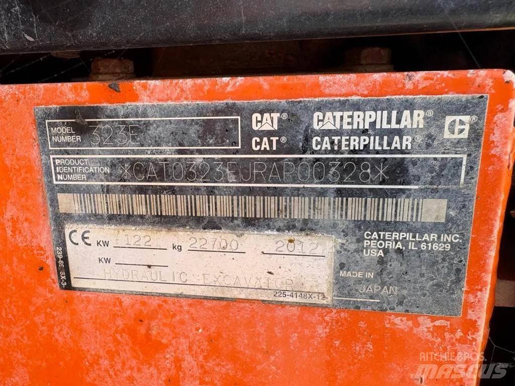 CAT 323E Lánctalpas kotrók
