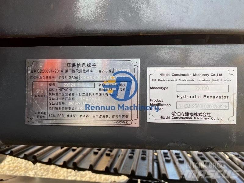 Hitachi ZX 120 Lánctalpas kotrók