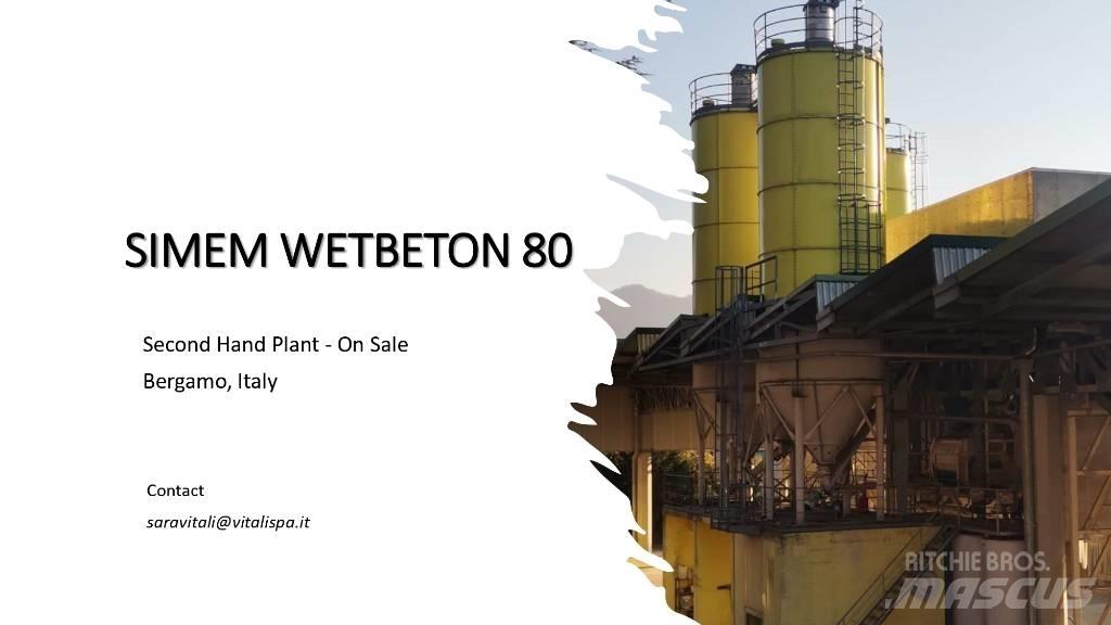  SIMEM WETBETON 80 Betonüzemek