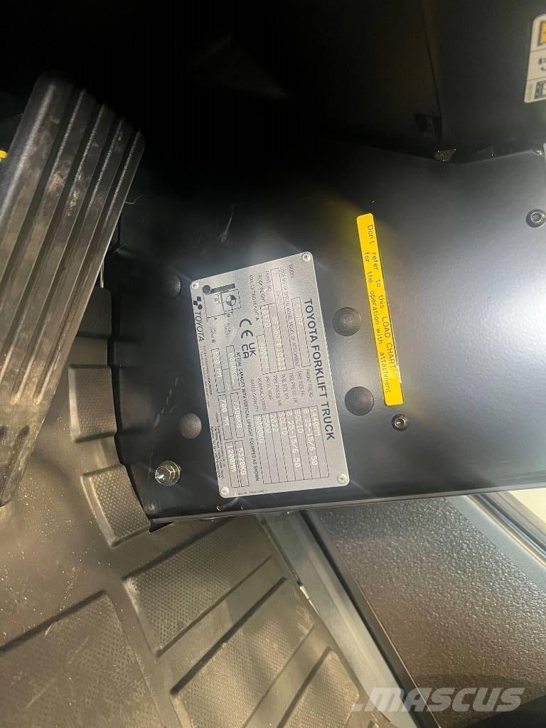 Toyota 8 FD 80 F Dízel targoncák