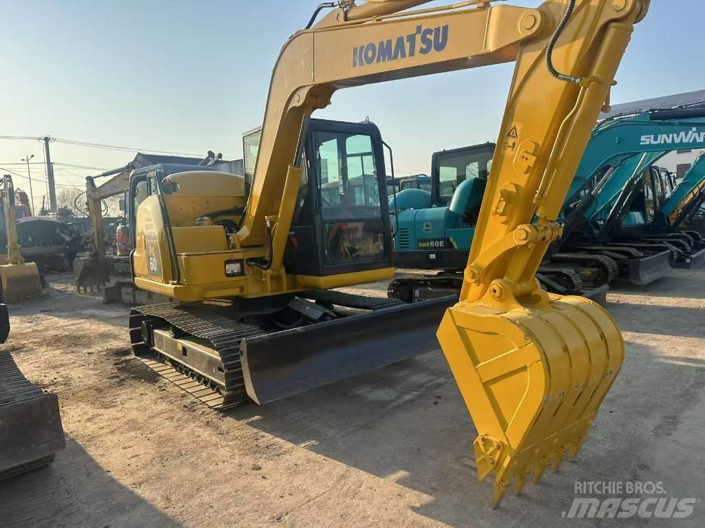 Komatsu PC 60 Lánctalpas kotrók