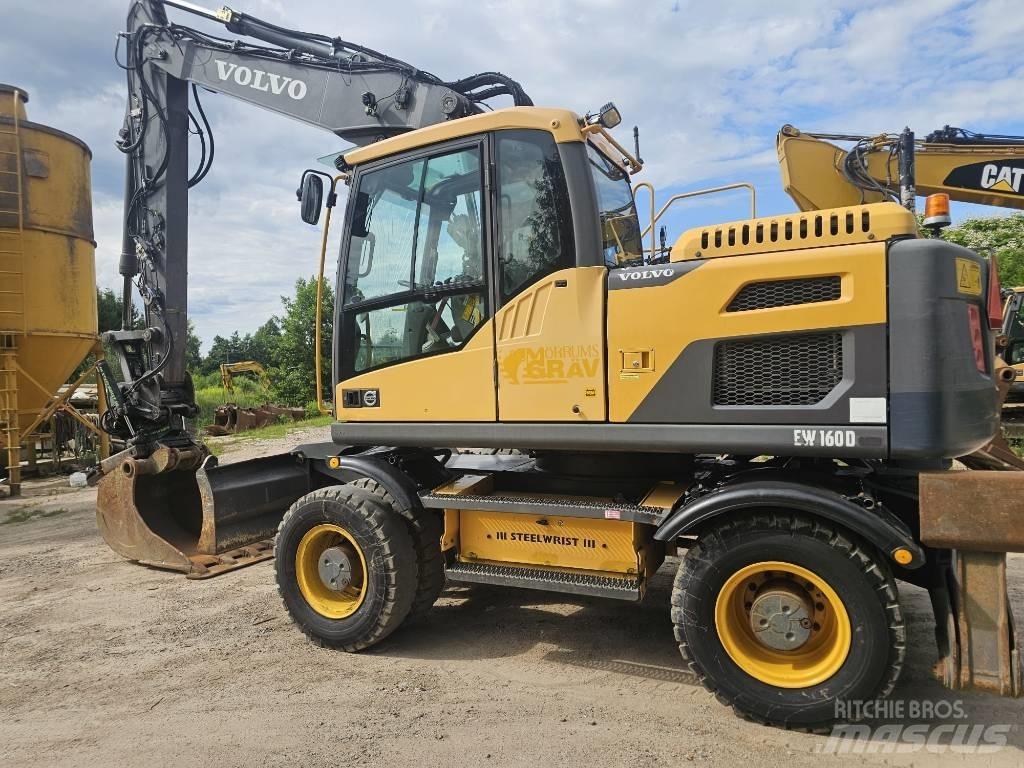 Volvo EW 160 D Gumikerekes kotrók