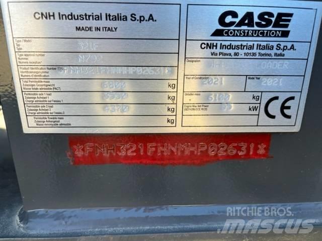 CASE 321 F Gumikerekes homlokrakodók